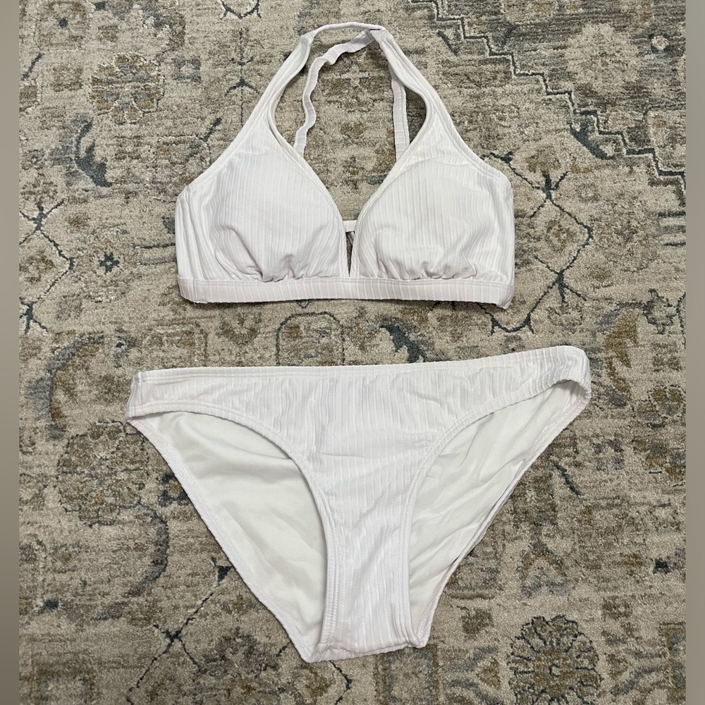 Target White Bikini (D/DD top, L bottom)